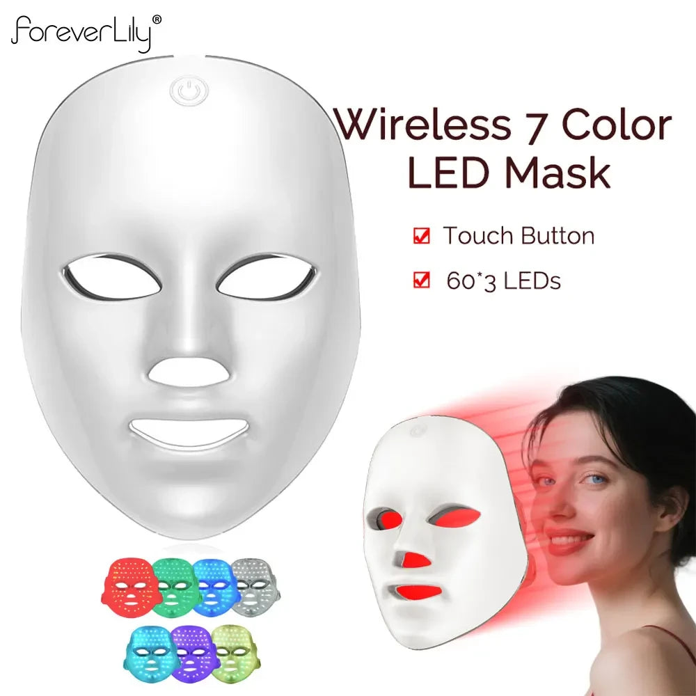 Wireless LED Face Mask